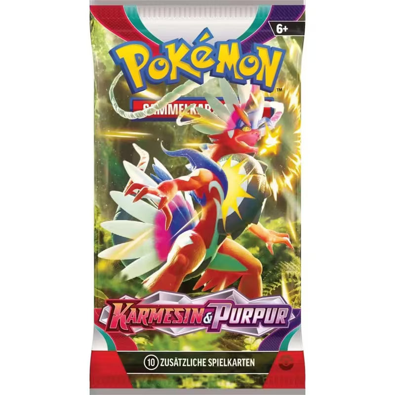 Pokemon - Booster Pack - Karmesin & PurPur - Deutsch