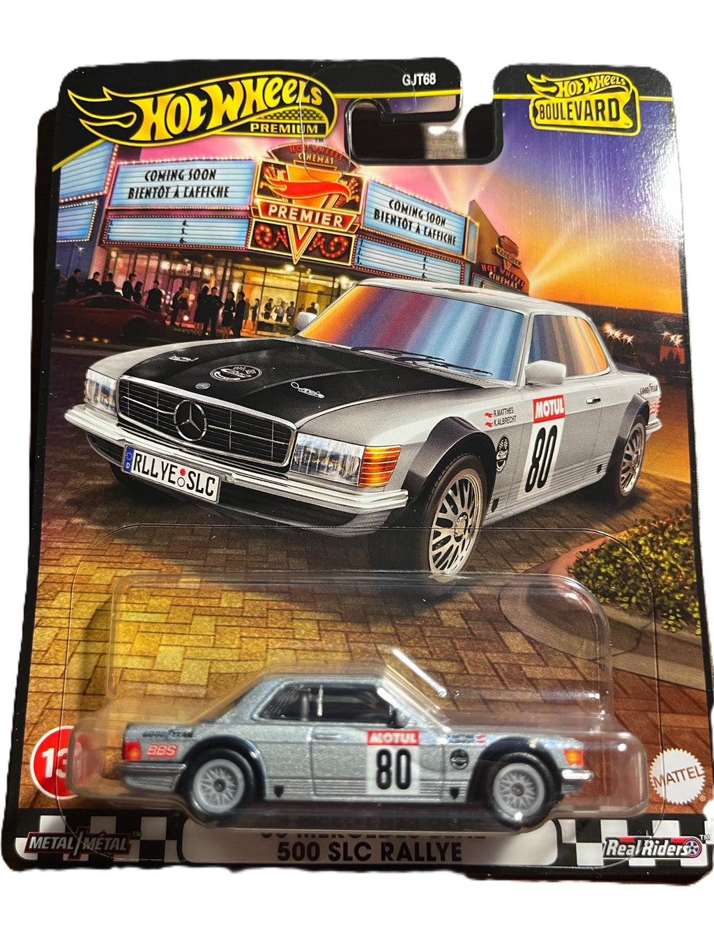 Hot Wheels HRT63 - 80 Mercedes-Benz 500 SLC Rallye - Boulevard 131 - Premium