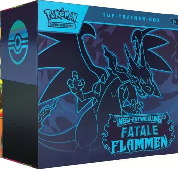 Pokémon Mega-Entwicklung Fatale Flammen Top Trainer Box - Deutsch