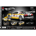 Mattel Brick Shop JFT18, Hot Wheels ‘15 Audi R8 Lms Bauspielzeugset (820 Teile), Für Sammler
